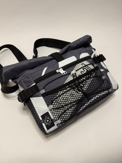 Sac besace roll top