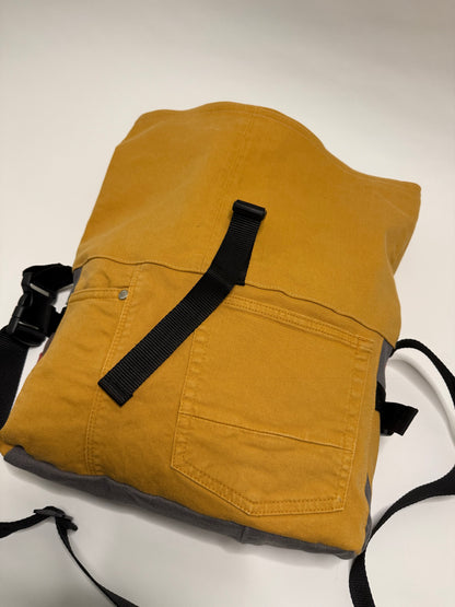 Sac besace roll top