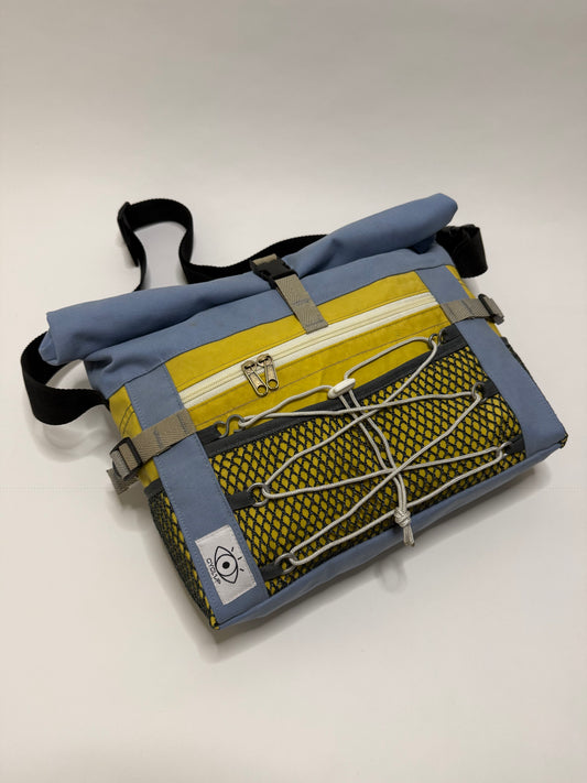 Sac besace roll top