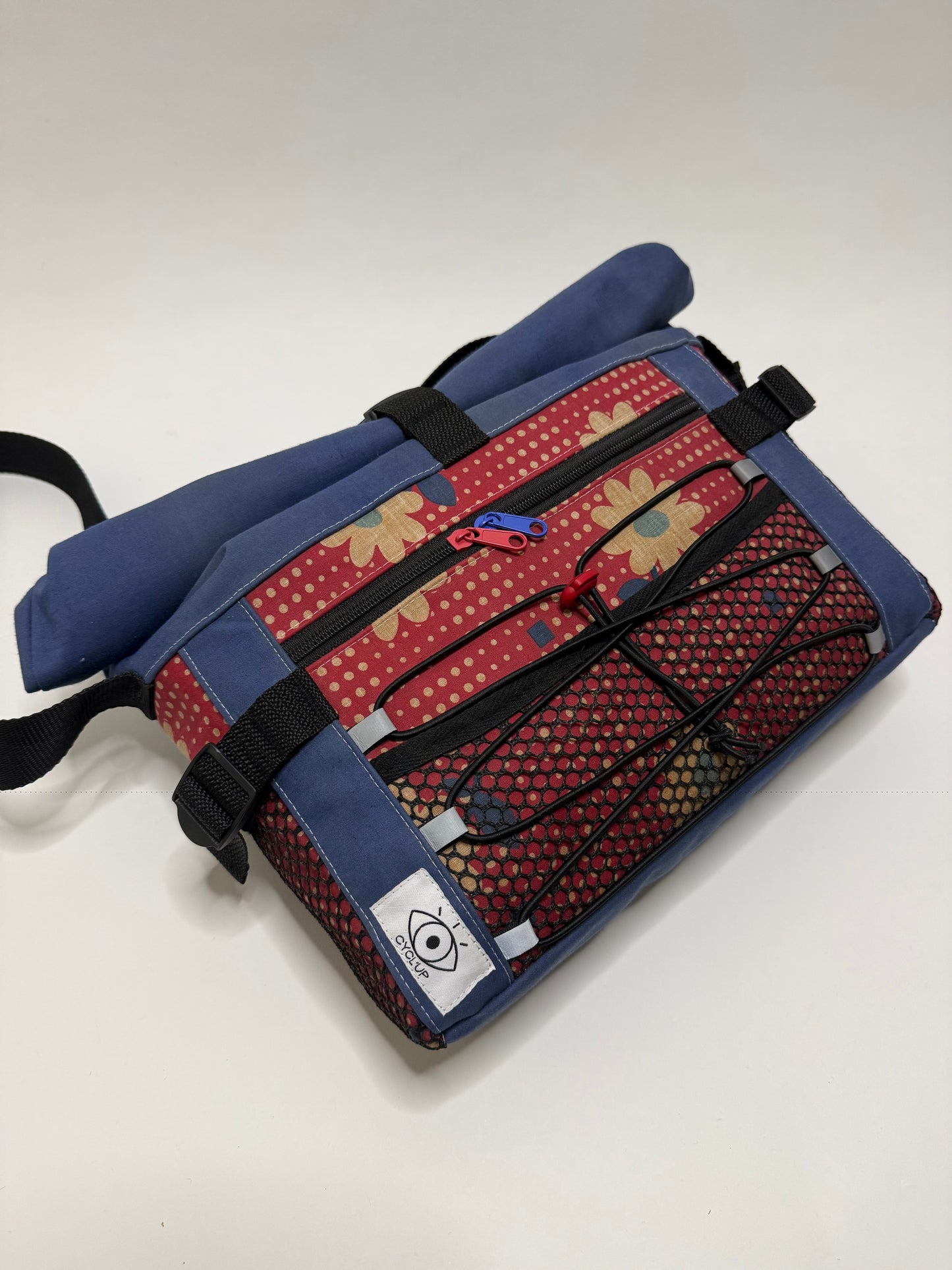 Sac besace roll top