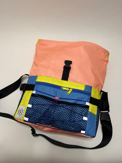 Sac besace roll top
