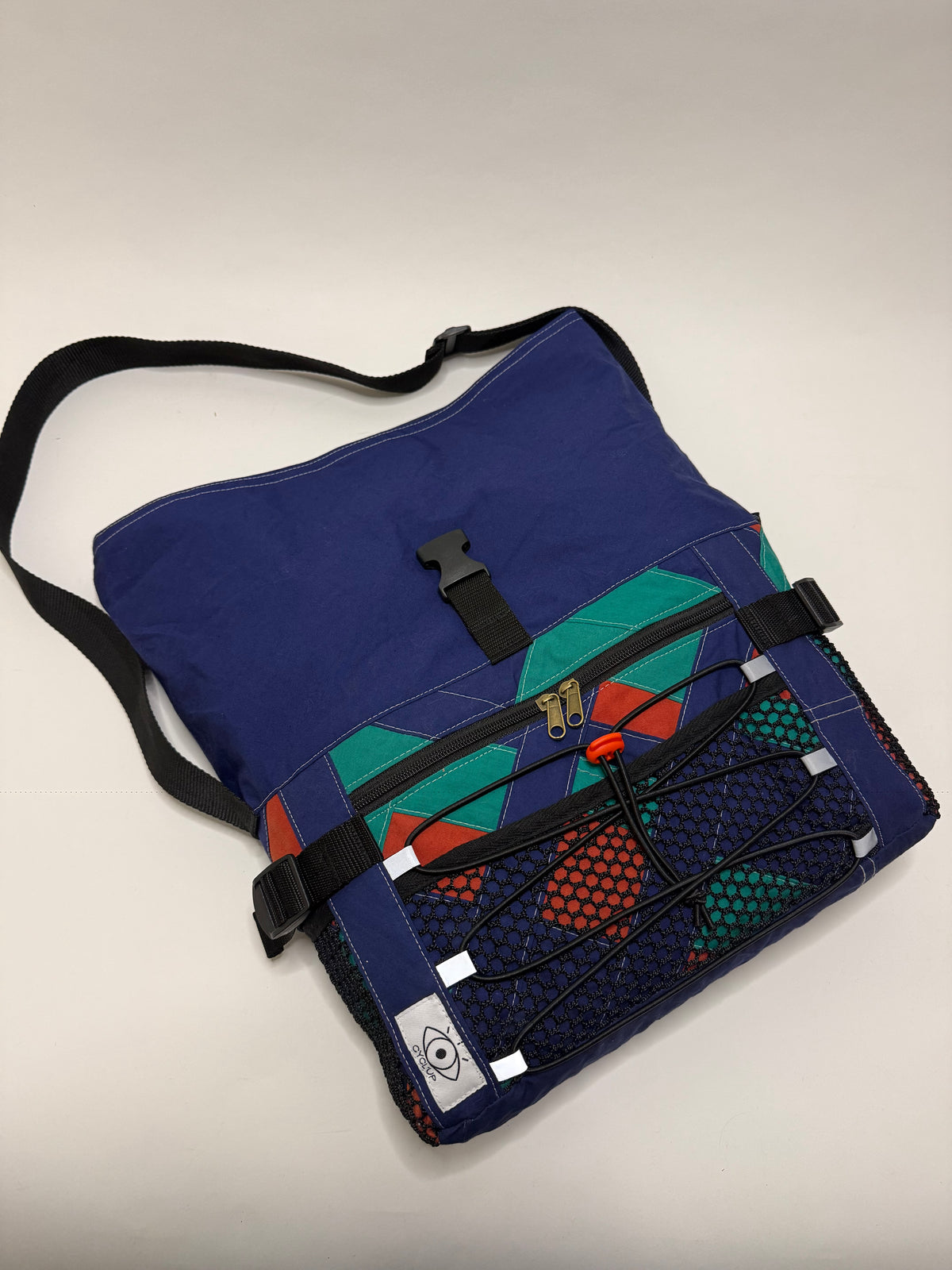Sac besace roll top