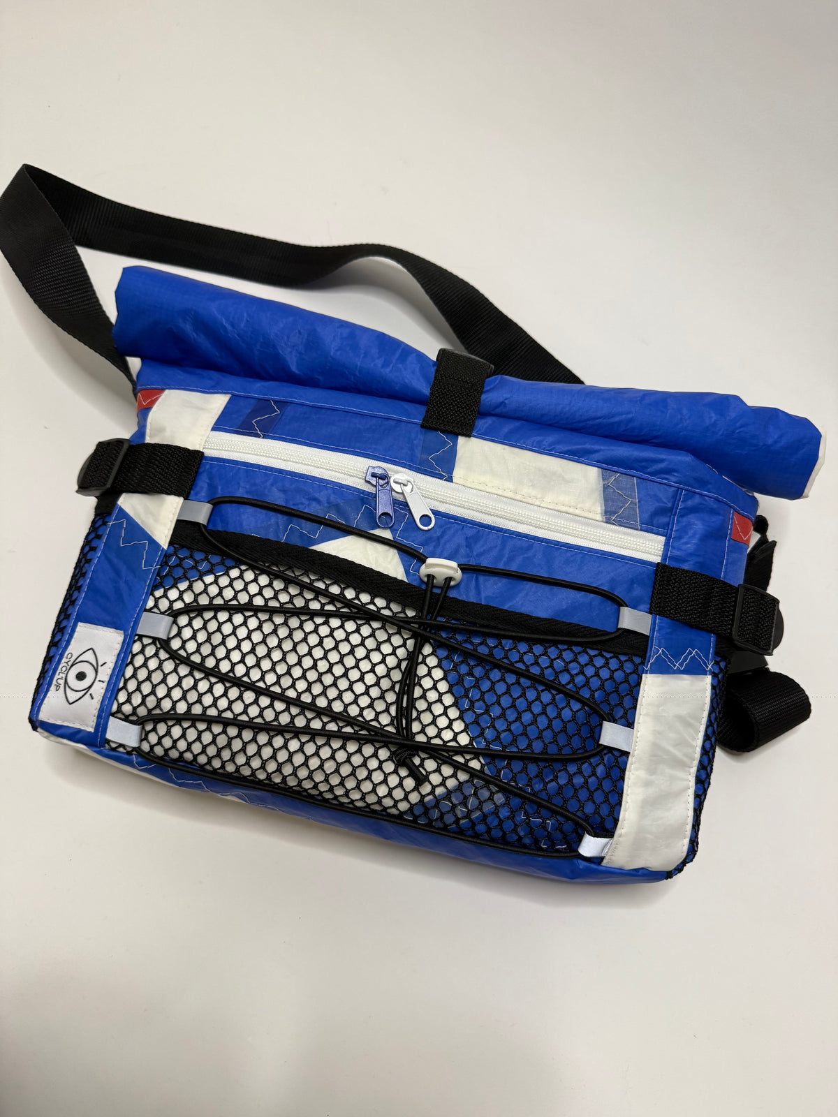 Sac besace roll top