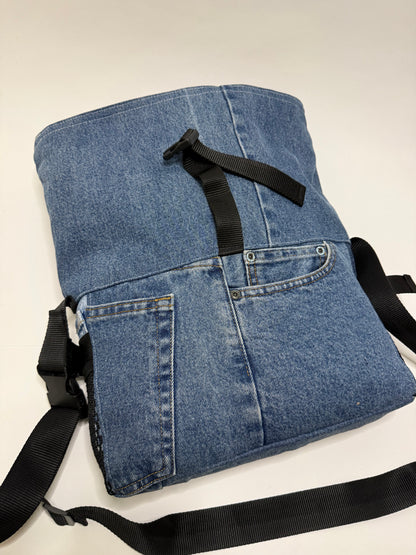 Sac besace roll top