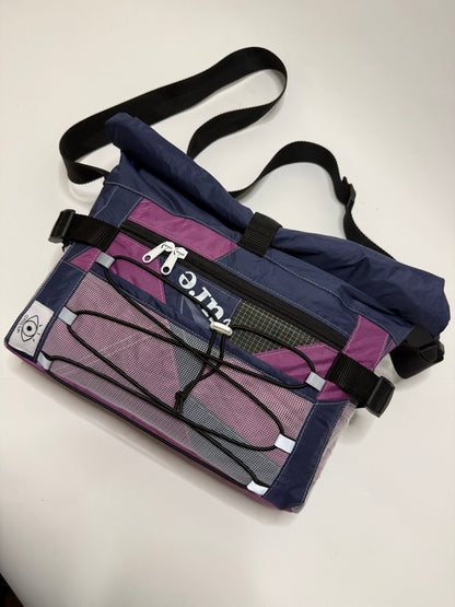 Sac besace roll top