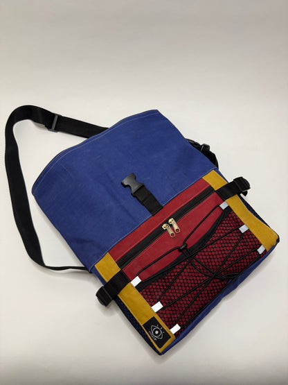 Sac besace roll top
