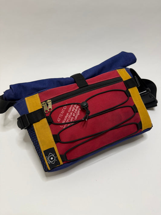Sac besace roll top