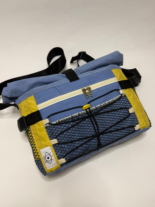 Sac besace roll top
