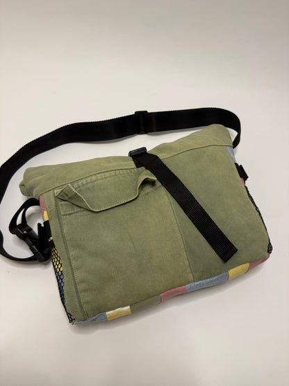Sac besace roll top