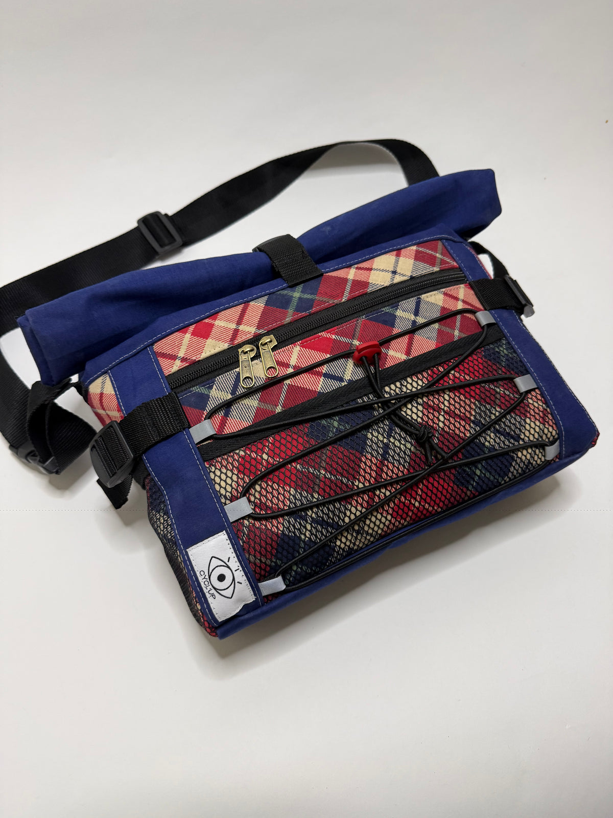 Sac besace roll top