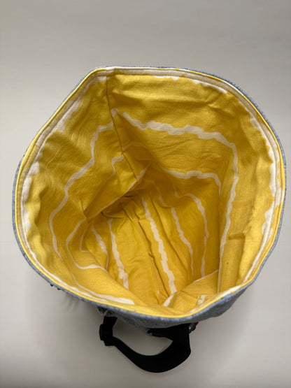 Sac besace roll top