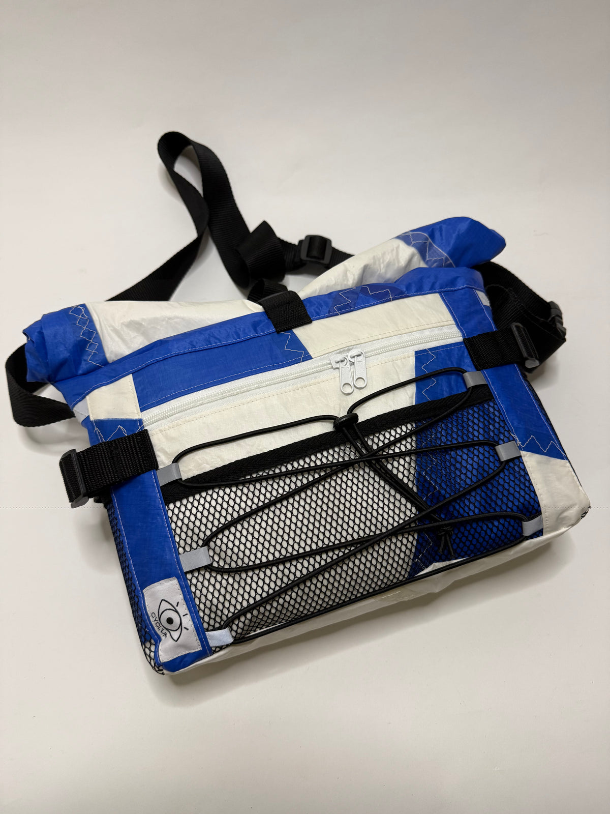 Sac besace roll top