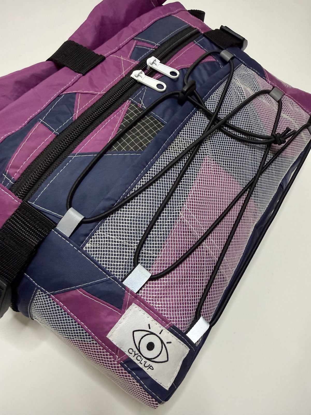 Sac besace roll top