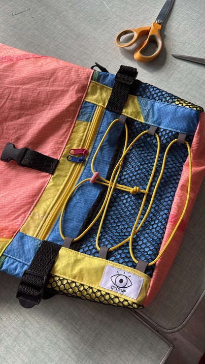 Sac besace roll top