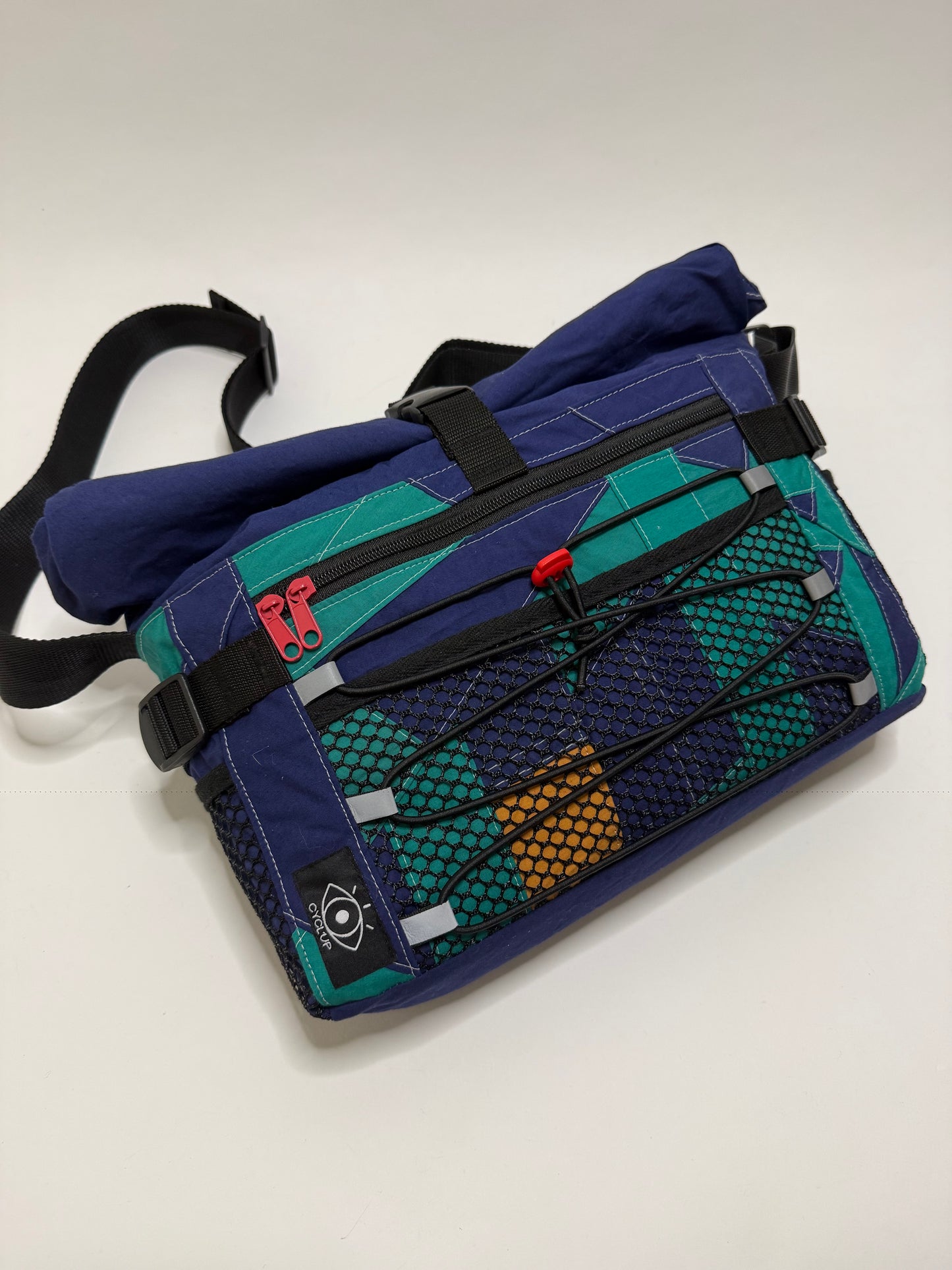 Sac besace roll top
