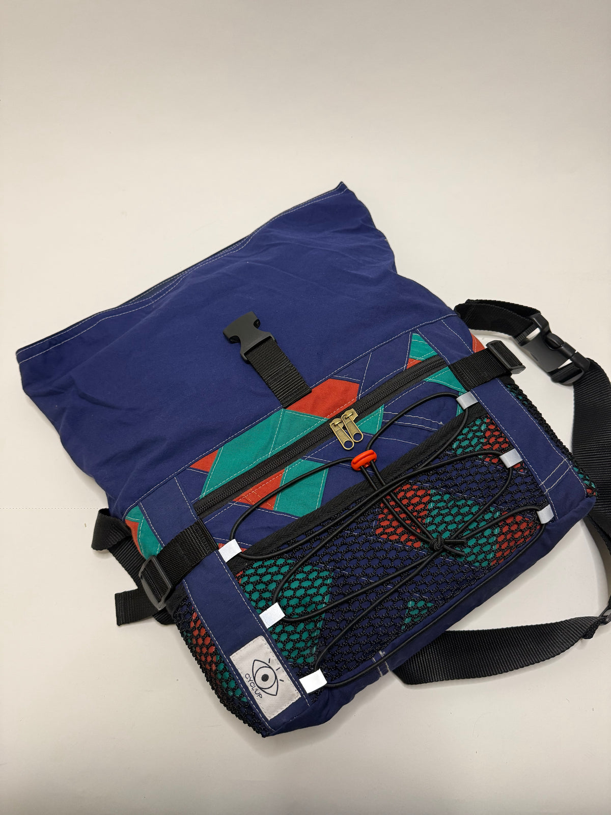 Sac besace roll top