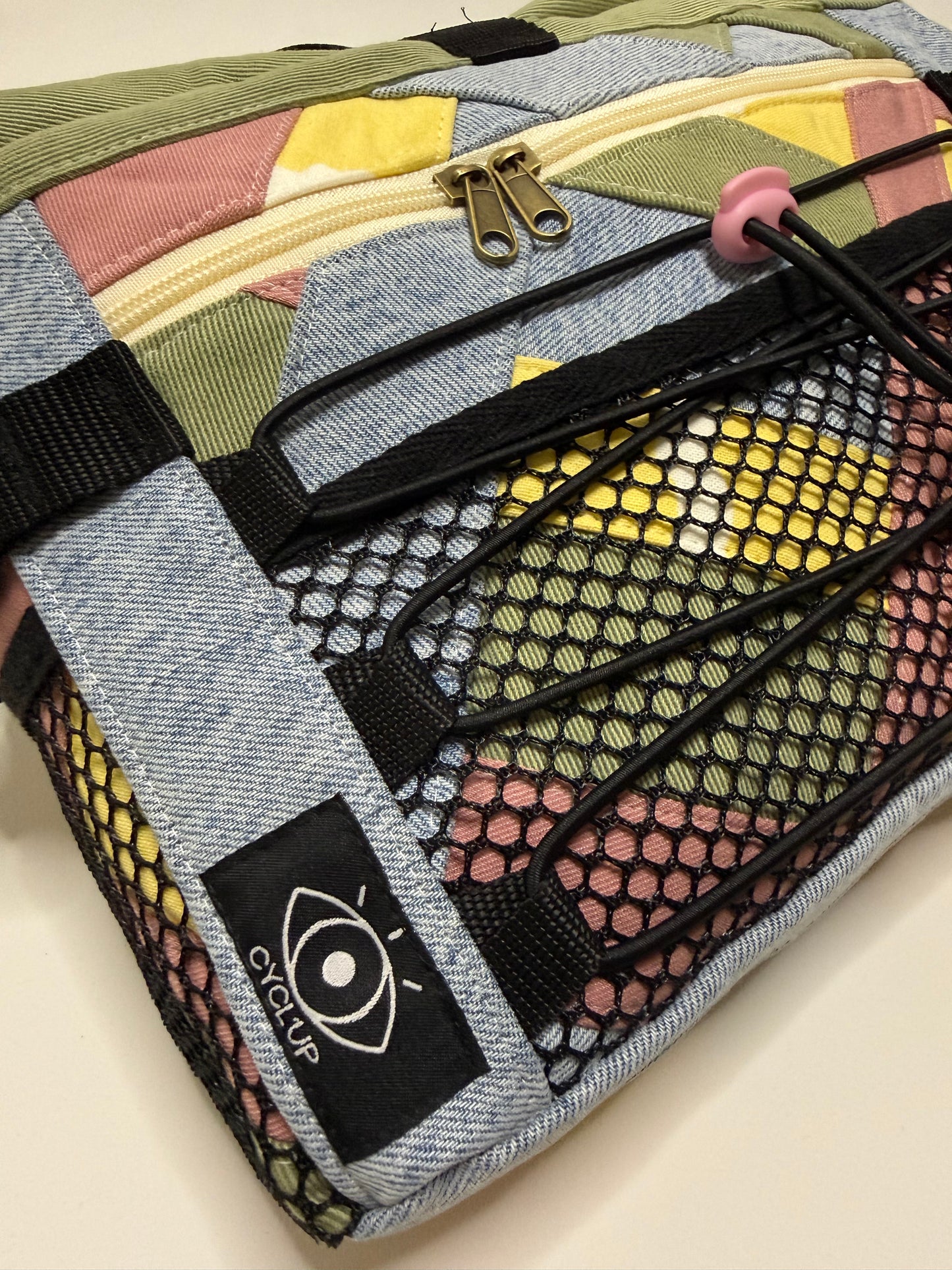 Sac besace roll top