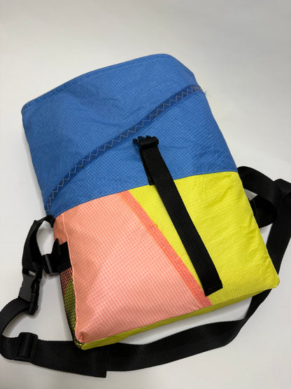 Sac besace roll top