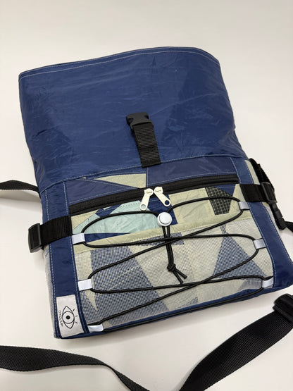 Sac besace roll top