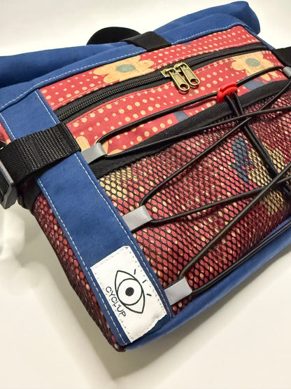 Sac besace roll top