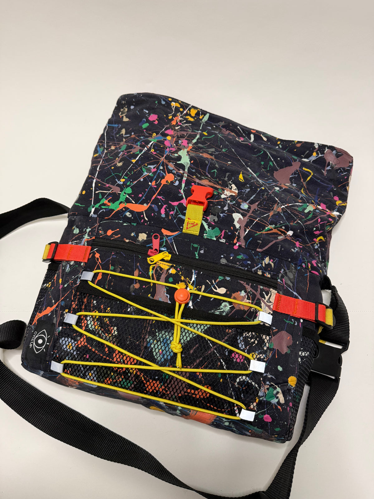 Sac besace roll top
