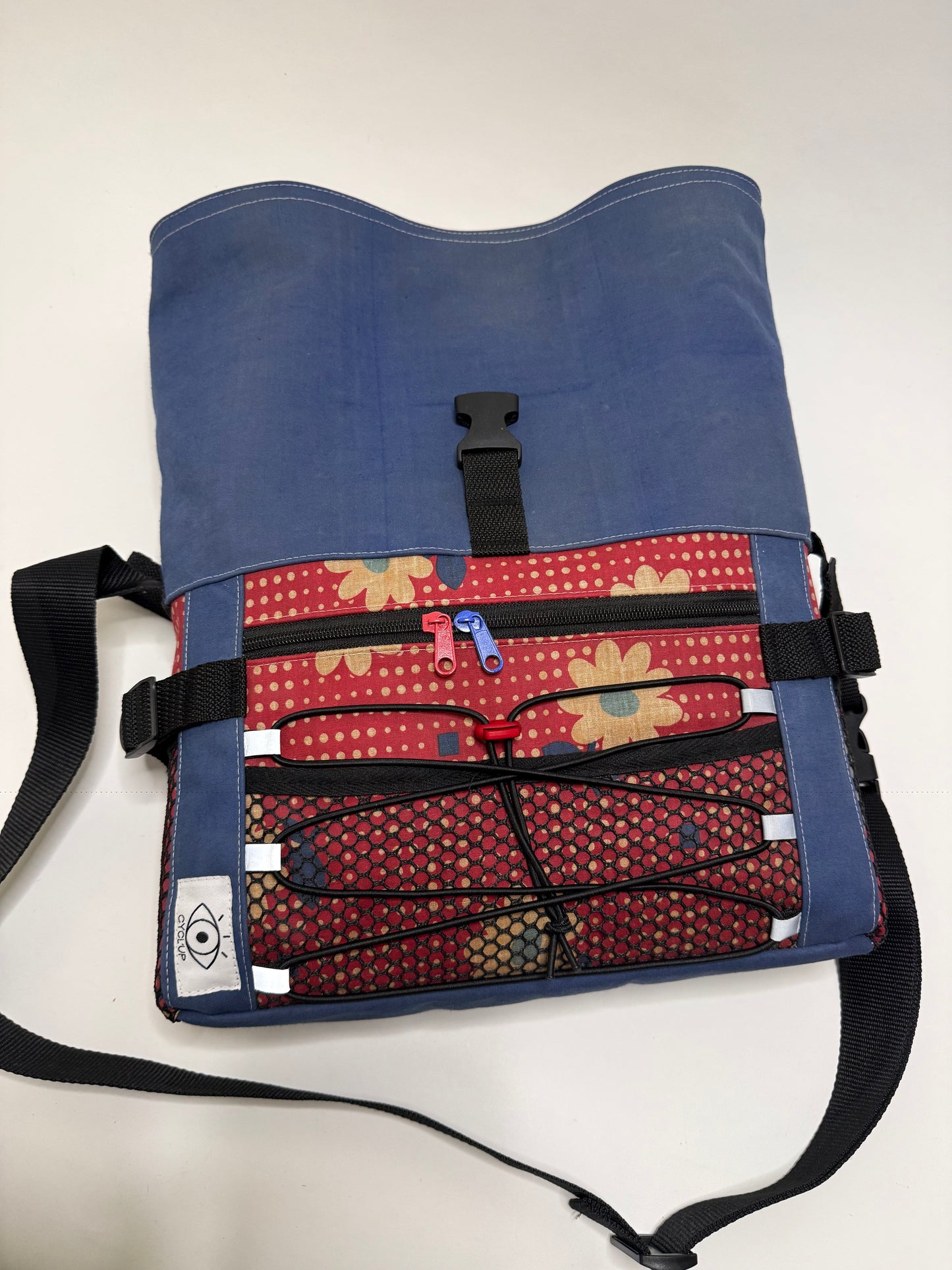 Sac besace roll top