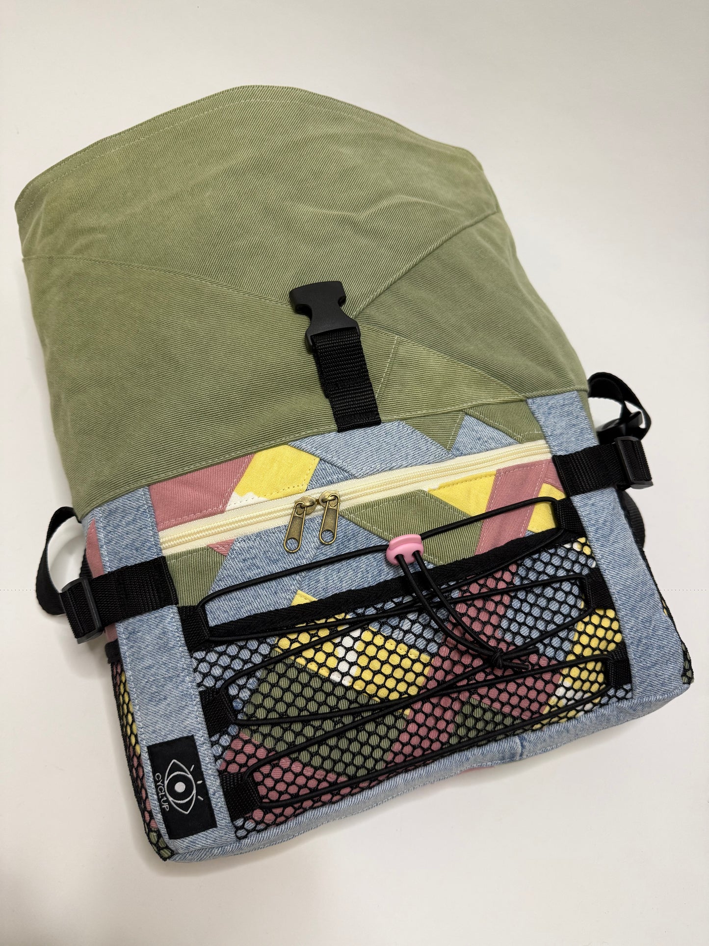 Sac besace roll top