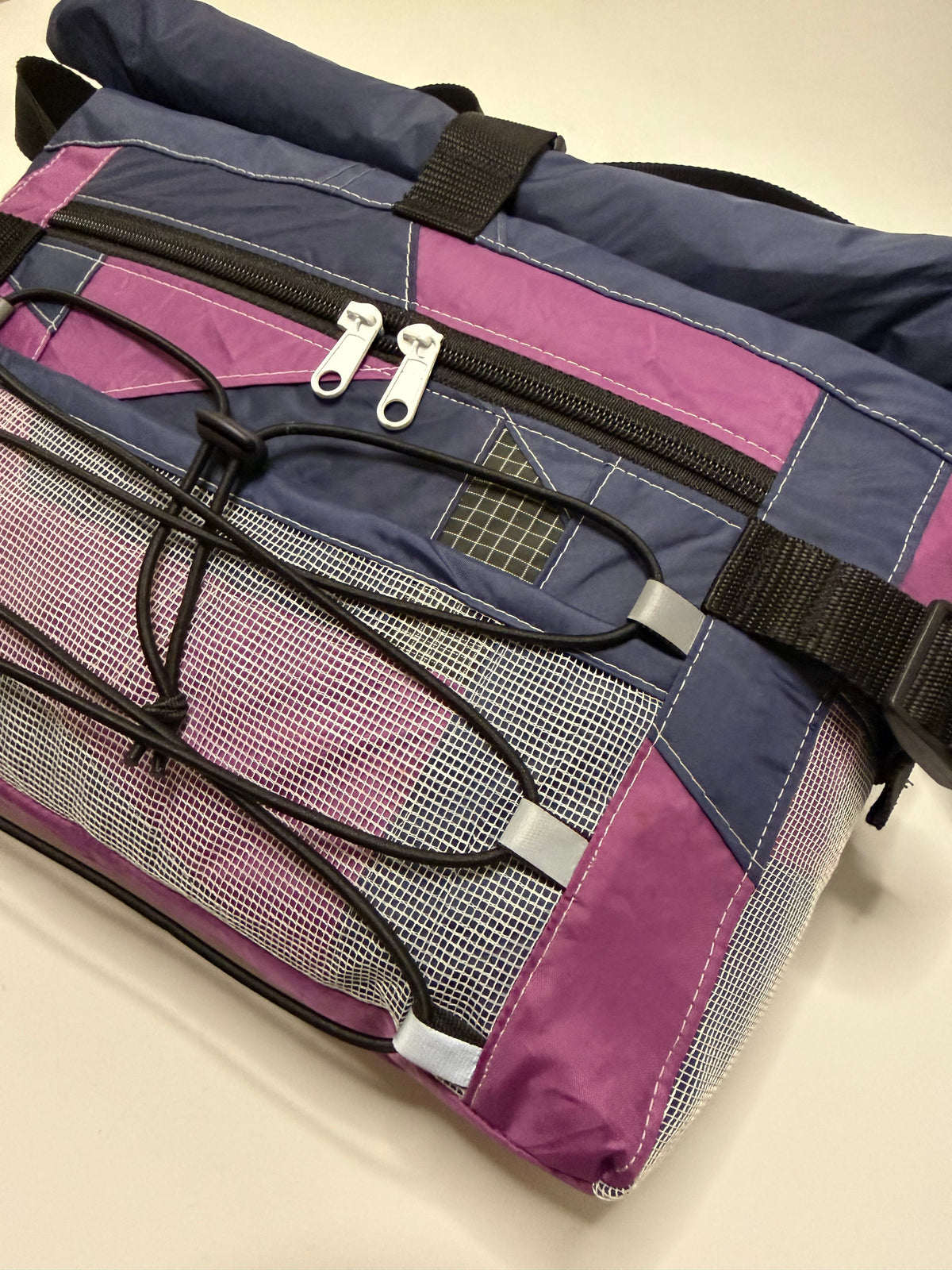 Sac besace roll top