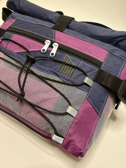 Sac besace roll top
