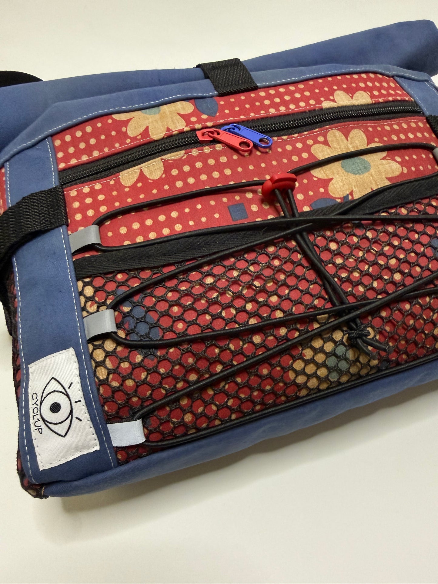 Sac besace roll top