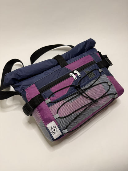 Sac besace roll top