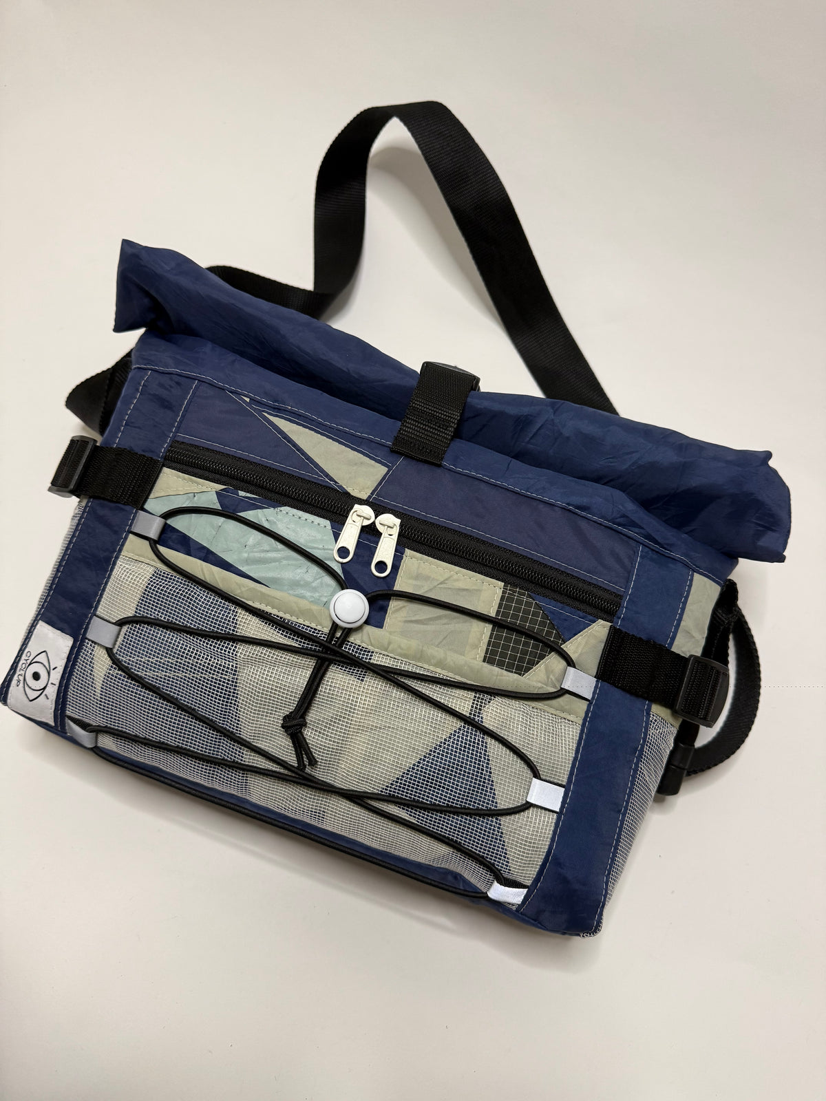 Sac besace roll top