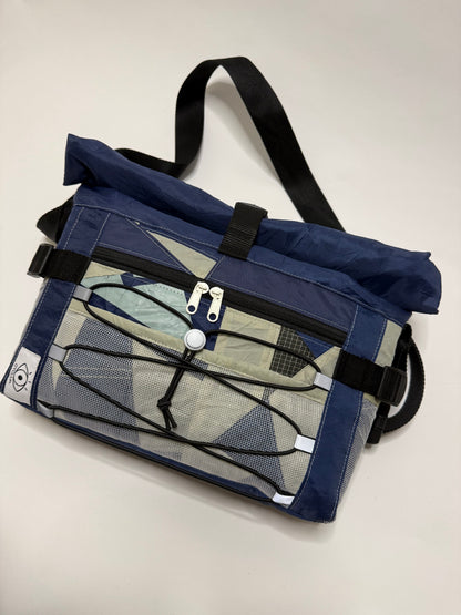 Sac besace roll top
