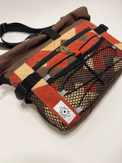 Sac besace roll top