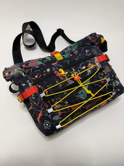 Sac besace roll top