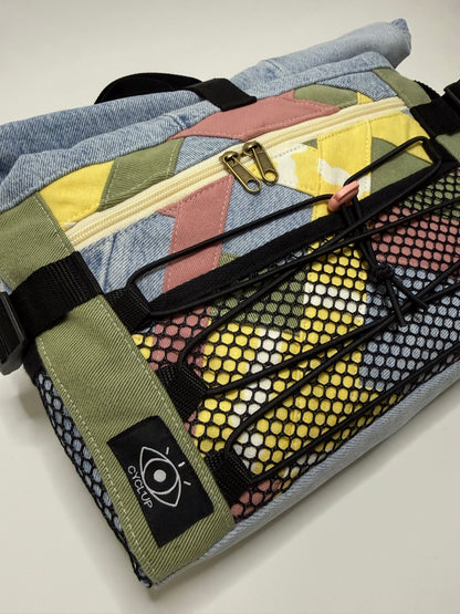 Sac besace roll top