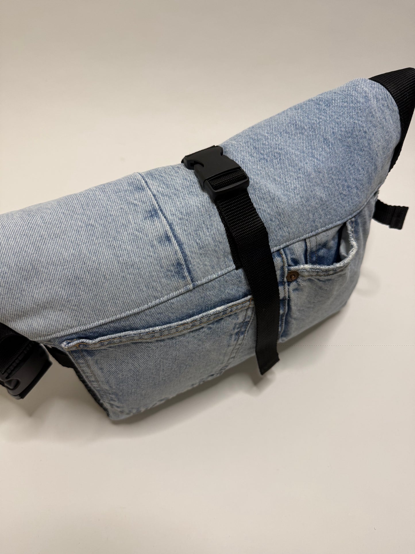Sac besace roll top