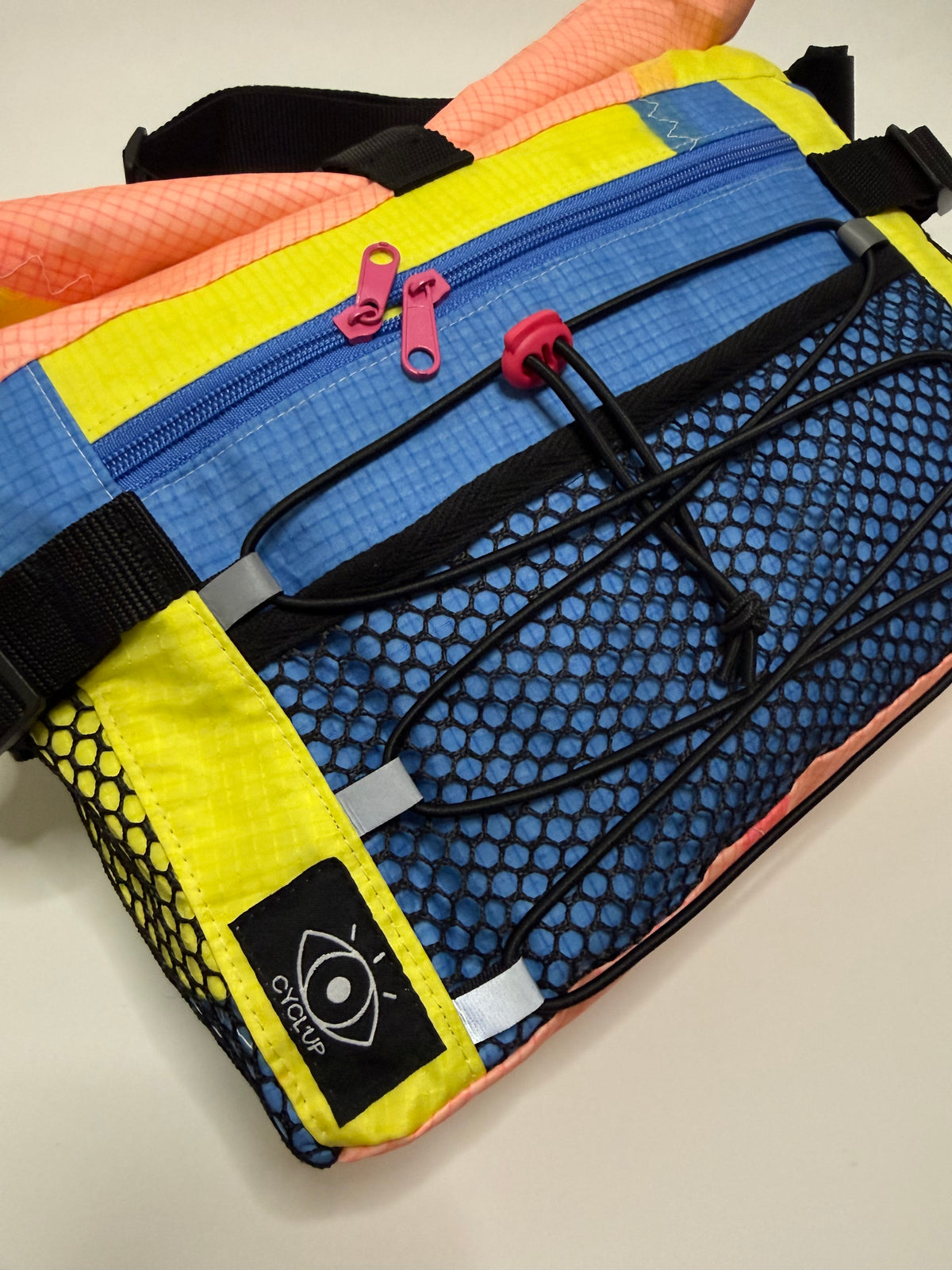 Sac besace roll top