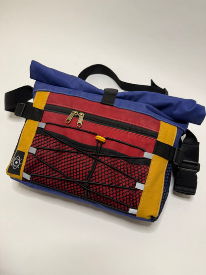 Sac besace roll top