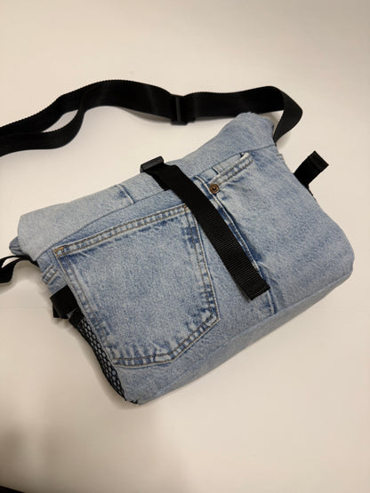Sac besace roll top