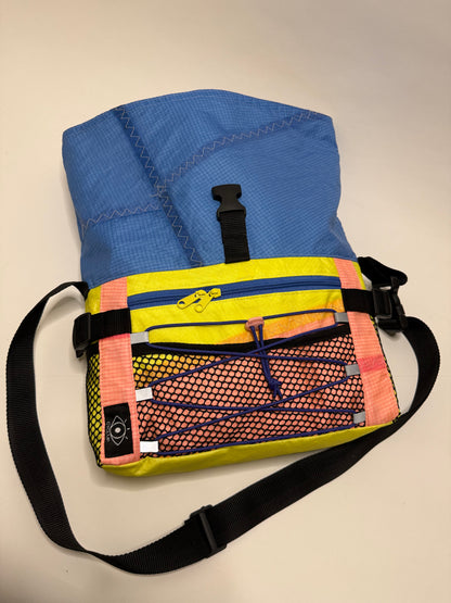 Sac besace roll top