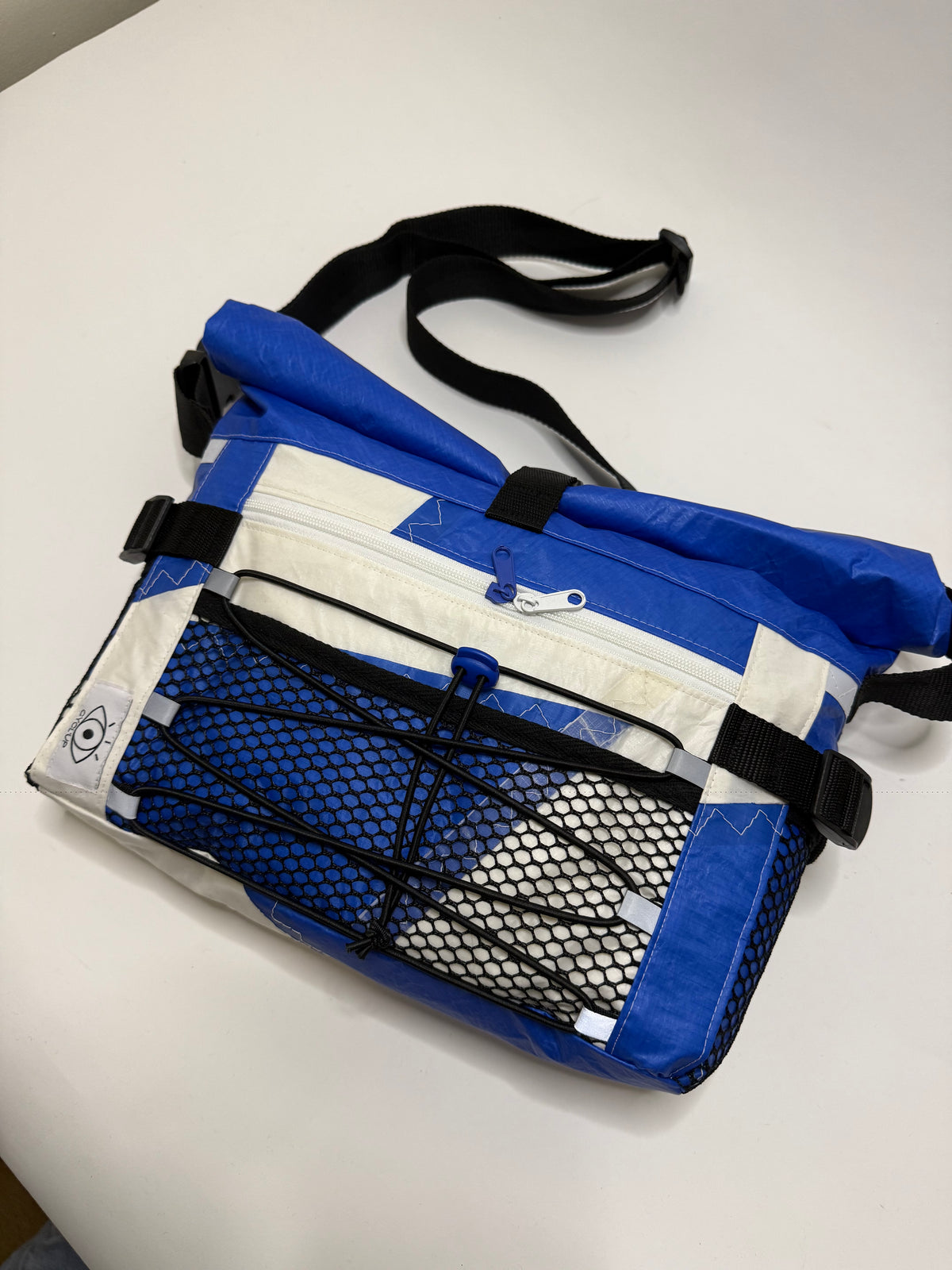 Sac besace roll top