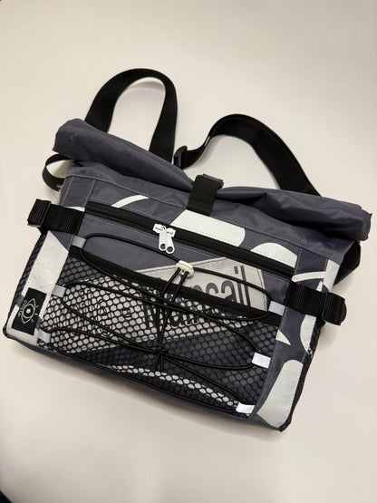 Sac besace roll top