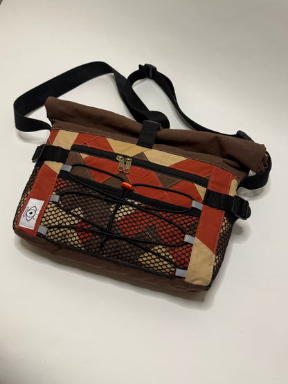 Sac besace roll top