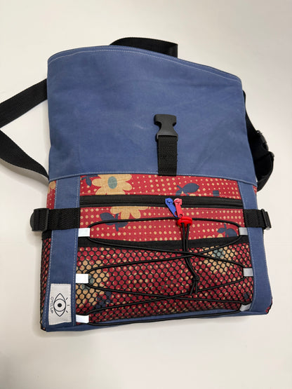 Sac besace roll top