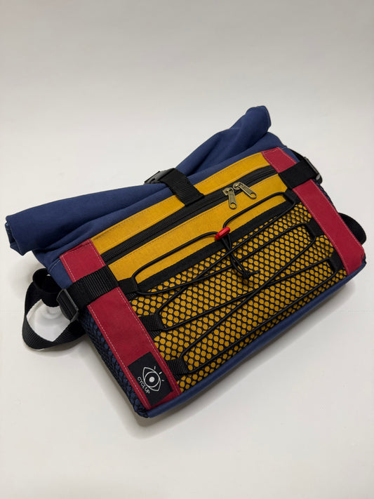 Sac besace roll top