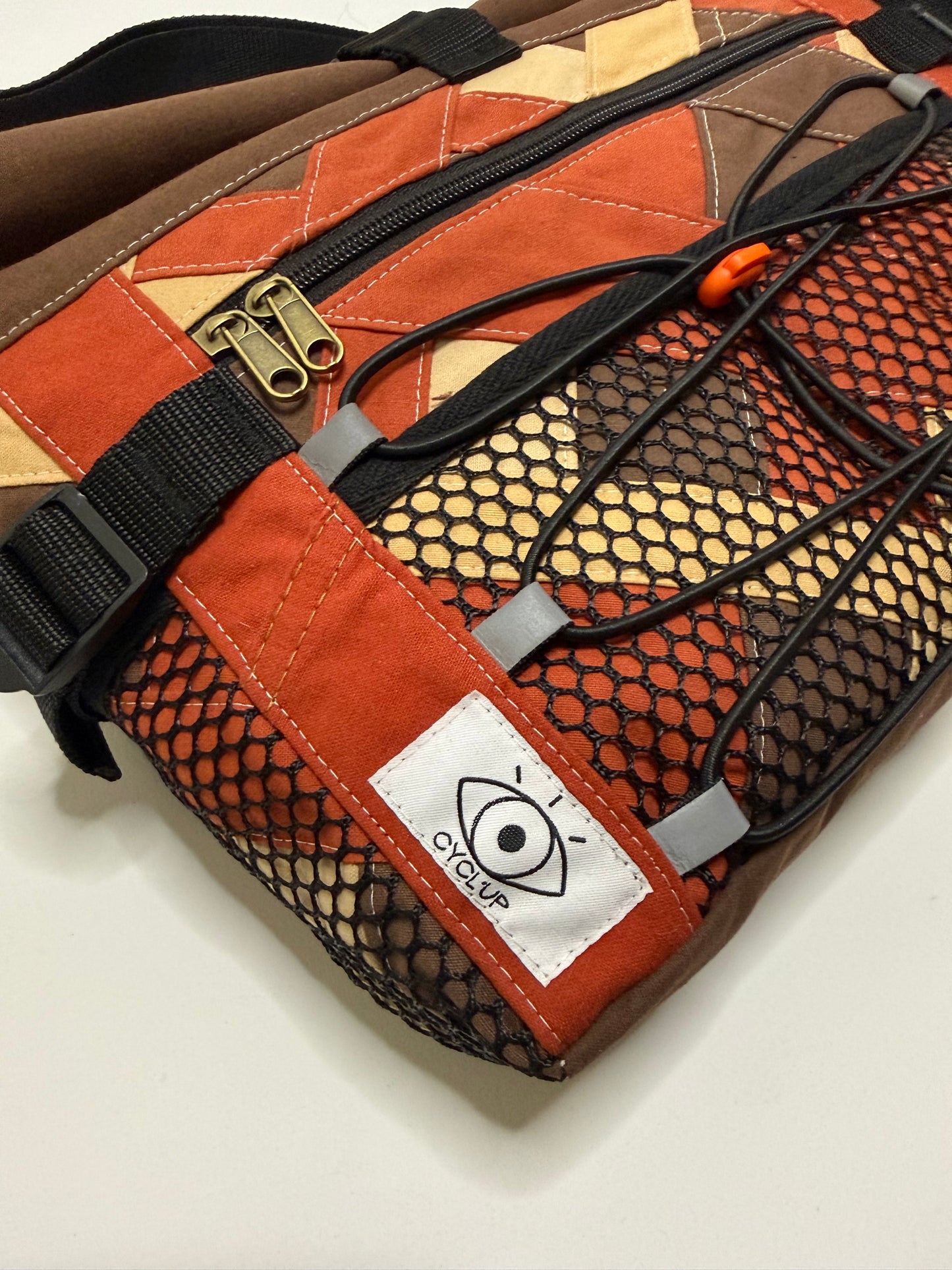 Sac besace roll top