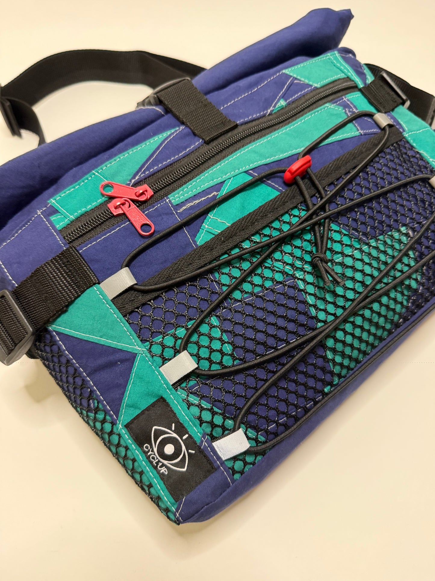 Sac besace roll top