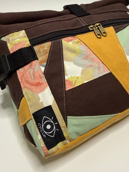 Sac besace roll top