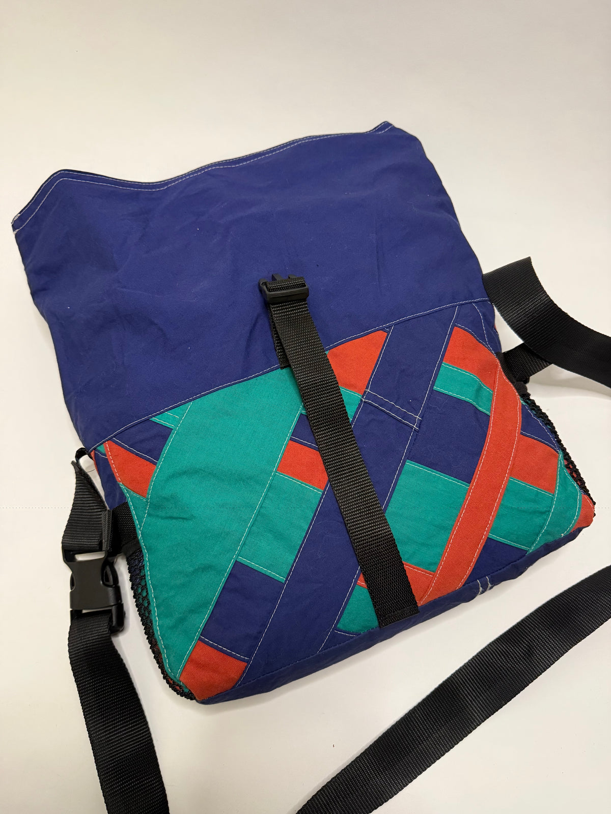 Sac besace roll top